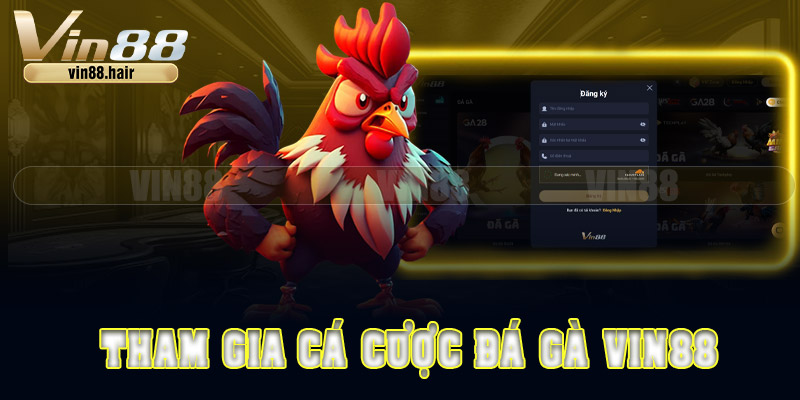 Cách tham gia cá cược đá gà Vin88