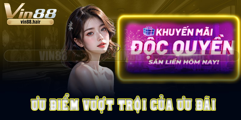 Ưu điểm vượt trội của hoàn trả Vin88