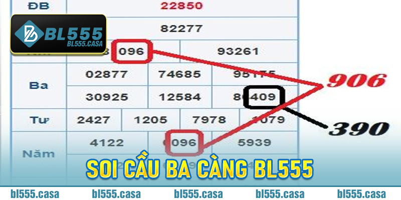 Soi Cầu Ba Càng BL555